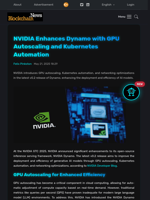 NVIDIA Enhances Dynamo with GPU Autoscaling and Kubernetes Automation - Blockchain.News