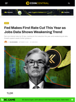 Fed Makes First Rate Cut This Year as Jobs Shows Weakening