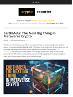 EarthMeta: The Next Big Thing in Metaverse Crypto
