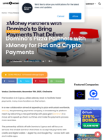 Domino’s Pizza Partners with xMoney for Fiat and Crypto Payments | Live Bitcoin News