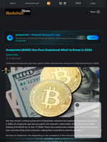 Avalanche (AVAX) Gas Fees Explained: What to Know in 2026 - Blockchain.News
