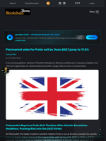 Polymarket odds for Putin exit by June 2027 jump to 17.5% - Blockchain.News