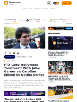 FTX Gets Hollywood Treatment With Julia Garner as Caroline Ellison in Netflix Series – Bitcoin News