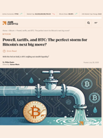 Powell, tariffs, and BTC: The perfect storm for Bitcoin’s next big move? - AMBCrypto