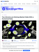 Two Altcoins Lead Capital Shift Away From Bitcoin