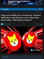 SHIB Price Prediction: SHIB Burn and Cycle Mirroring Past Rallies