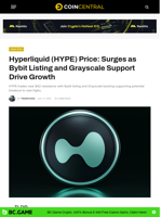 Hyperliquid (HYPE) Price: Surges as Bybit Listing and Grayscale Support Drive Growth - CoinCentral