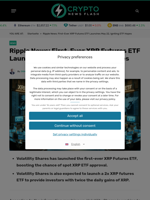 Ripple News: First-Ever XRP Futures ETF Launches May 22, Igniting ETF Hopes