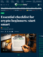 Essential checklist for crypto beginners: start smart