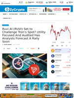 Ruvi AI (RUVI) Set to Challenge Tron’s Spot? Utility Focused And Audited Has Analysts Forecast A Rally Soon 