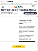 Asia Morning Briefing: Bitcoin Rebounds as Polymarket Traders Bet U.S. Shutdown Will End Within Days