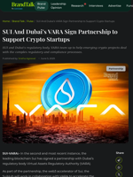 SUI And Dubai's VARA Sign Partnership to Support Crypto Startups