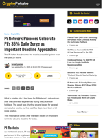 Pi Network Pioneers Celebrate PI's 35% Daily Surge as Important Deadline Approaches