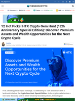 12 Hot Picks! HTX Crypto Gem Hunt (12th Anniversary Special Edition): Discover Premium Assets and Wealth Opportunities for the Next Crypto Cycle