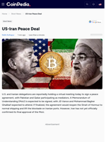 US-Iran Peace Deal