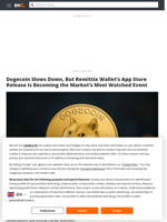 Dogecoin Slows Down, But Remittix Wallet’s App Store Release Is Becoming the Market’s Most Watched Event