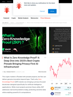 What Is Zero Knowledge Proof? A Deep Dive into 2025’s Best Crypto Presale Bringing Privacy-First AI Infrastructure! - NullTX