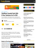 SafeMoon Scandal Ends With 8-Year Sentence for Ex-CEO