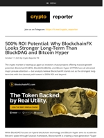 500% ROI Potential: Why BlockchainFX Looks Stronger Long-Term Than BlockDAG and Bitcoin Hyper