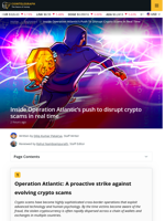 Operation Atlantic Targets Crypto Scam Networks With Real-Time Tracking