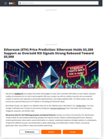 Ethereum (ETH) Price Prediction: Ethereum Holds $3,200 Support as Oversold RSI Signals Strong Rebound Toward $5,000 - Brave New Coin