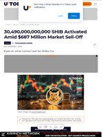 30,490,000,000,000 SHIB Activated Amid $687 Million Market Sell-Off