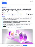 Pump.Fun Eyes Trading Incentives to Challenge LetsBONK.Fun