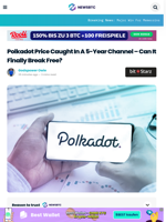 Polkadot Price Caught In A 5-Year Channel – Can It Finally Break Free?