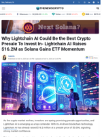 Why Lightchain AI Could Be the Best Crypto Presale To Invest In- Lightchain AI Raises $16.2M as Solana Gains ETF Momentum - TheNewsCrypto
