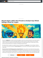 Bitcoin Whales Dump-Selling Might Be Good, Says Analyst