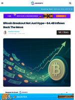 Bitcoin Breakout Not Just Hype—$4.4B Inflows Back The Move