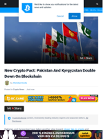 New Crypto Pact: Pakistan And Kyrgyzstan Double Down On Blockchain