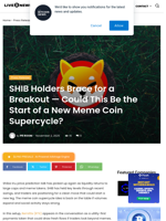 SHIB Holders Brace for a Breakout — Could This Be the Start of a New Meme Coin Supercycle? | Live Bitcoin News