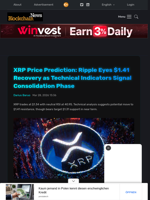 XRP Price Prediction: Ripple Eyes $1.41 Recovery as Technical Indicators Signal Consolidation Phase - Blockchain.News