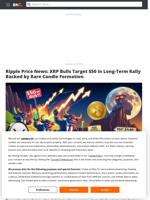 Ripple Price News: XRP Bulls Target $50 in Long-Term Rally Backed by Rare Candle Formation - Brave New Coin