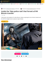Fake Police Raid Scam Forces Victim to Send $1M in Bitcoin
