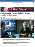 Pantera Capital Founder Under US Senate Scrutiny for Tax Issues