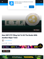 New XRP ETF Filing Set To Hit The Books With Another Major Twist | Bitcoinist.com