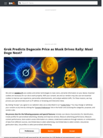 Grok Predicts Dogecoin Price as Musk Drives Rally: Maxi Doge Next?