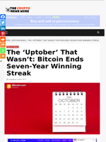 The ‘Uptober’ That Wasn’t: Bitcoin Ends Seven‑Year Winning Streak - The Crypto News Wire