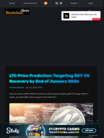 LTC Price Prediction: Targeting $87-95 Recovery by End of January 2026 - Blockchain.News