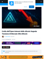 Crollo dell’Open Interest delle Altcoin Segnala Tensione di Mercato Oltre Bitcoin | Bitcoinist.com