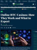 Online BTC Casinos: How They Work and What to Expect - Crypto Daily