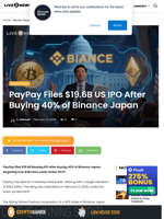 PayPay Files $19.6B IPO After Binance Japan Deal!!