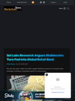 Sei Labs Research Argues Stablecoins Turn Fed Into Global Retail Bank - Blockchain.News
