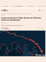 Crypto market loses $60B, altcoin sell-off looms: What you should know! - AMBCrypto