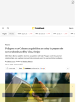 Polygon Labs completes Coinme acquisition to challenge Visa and Stripe in global payments