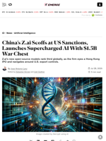 China’s Z.ai Scoffs at US Sanctions, Launches Supercharged AI With $1.5B War Chest - Decrypt