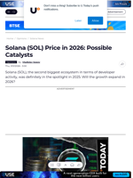 Solana (SOL) Price in 2026: Possible Catalysts
