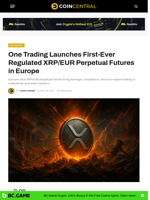 One Trading Launches First-Ever Regulated XRP/EUR Perpetual Futures in Europe